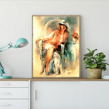Lade das Bild in den Galerie-Viewer, Kunst - voller quadratischer Diamant - 40x30cm
