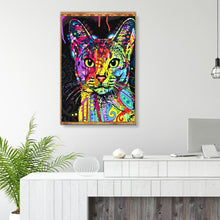 Lade das Bild in den Galerie-Viewer, Kunst - voller quadratischer Diamant - 40x30cm
