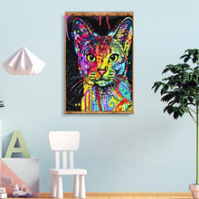 Lade das Bild in den Galerie-Viewer, Kunst - voller quadratischer Diamant - 40x30cm
