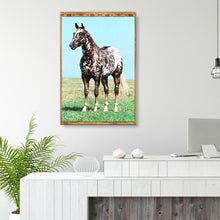 Lade das Bild in den Galerie-Viewer, Kunst - voller quadratischer Diamant - 40x30cm
