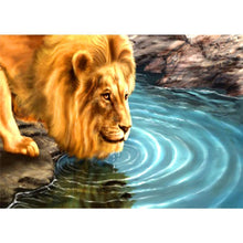 Lade das Bild in den Galerie-Viewer, Kunst - voller quadratischer Diamant - 40x30cm
