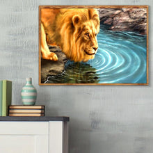 Lade das Bild in den Galerie-Viewer, Kunst - voller quadratischer Diamant - 40x30cm
