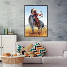 Lade das Bild in den Galerie-Viewer, Indisch - runder runder Diamant - 30x40cm
