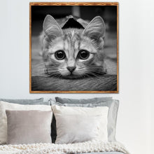 Lade das Bild in den Galerie-Viewer, Kunst - voller runder Diamant - 30x30cm
