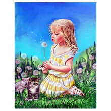 Lade das Bild in den Galerie-Viewer, Handwerk - voller runder Diamant - 40x30cm
