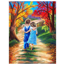 Lade das Bild in den Galerie-Viewer, Handwerk - voller runder Diamant - 40x30cm
