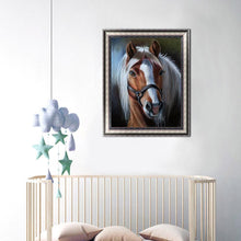Lade das Bild in den Galerie-Viewer, Pferd - voller runder Diamant - 30x40cm
