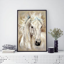 Lade das Bild in den Galerie-Viewer, Pferd - voller runder Diamant - 30x40cm
