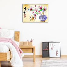 Lade das Bild in den Galerie-Viewer, Chinesischer Stil - voller runder Diamant - 40x30cm
