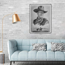 Lade das Bild in den Galerie-Viewer, Cowboy - voller runder Diamant - 30x40cm
