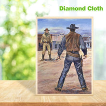 Lade das Bild in den Galerie-Viewer, Cowboy - voller runder Diamant - 30x40cm
