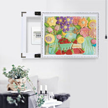 Lade das Bild in den Galerie-Viewer, Abstrakt - voller quadratischer Diamant - 40x30cm
