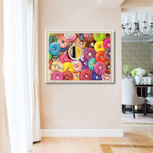 Lade das Bild in den Galerie-Viewer, Abstrakt - voller quadratischer Diamant - 40x30cm
