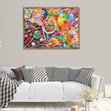 Lade das Bild in den Galerie-Viewer, Abstrakt - voller quadratischer Diamant - 40x30cm
