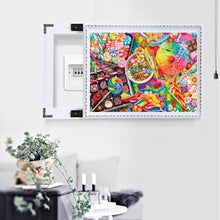 Lade das Bild in den Galerie-Viewer, Abstrakt - voller quadratischer Diamant - 40x30cm
