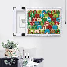 Lade das Bild in den Galerie-Viewer, Abstrakt - voller quadratischer Diamant - 40x30cm
