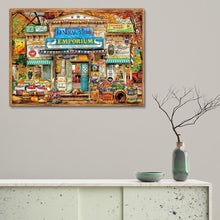Lade das Bild in den Galerie-Viewer, Kunst - voller quadratischer Diamant - 40x30cm
