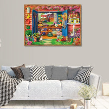 Lade das Bild in den Galerie-Viewer, Kunst - voller quadratischer Diamant - 40x30cm
