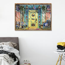Lade das Bild in den Galerie-Viewer, Kunst - voller quadratischer Diamant - 40x30cm
