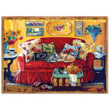Lade das Bild in den Galerie-Viewer, Kunst - voller quadratischer Diamant - 40x30cm
