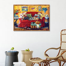 Lade das Bild in den Galerie-Viewer, Kunst - voller quadratischer Diamant - 40x30cm
