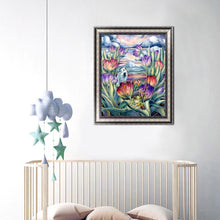 Lade das Bild in den Galerie-Viewer, Blumen - voller runder Diamant - 30x40cm
