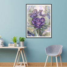 Lade das Bild in den Galerie-Viewer, Blumen - voller runder Diamant - 30x40cm
