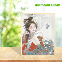 Lade das Bild in den Galerie-Viewer, Geisha - runder runder Diamant - 40x50cm
