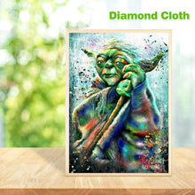 Lade das Bild in den Galerie-Viewer, Zwerg - voller runder Diamant - 30x40cm
