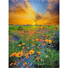 Lade das Bild in den Galerie-Viewer, Blume - voller runder Diamant - 30x40cm

