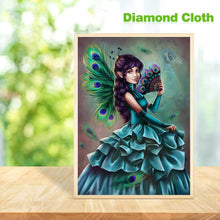Lade das Bild in den Galerie-Viewer, Mädchen - voller runder Diamant - 30x40cm
