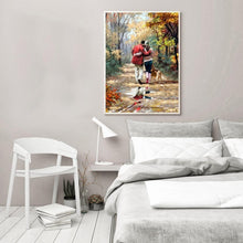 Lade das Bild in den Galerie-Viewer, Paar - voller runder Diamant - 30x40cm
