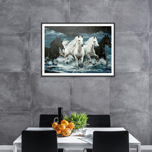 Lade das Bild in den Galerie-Viewer, Pferd - voller runder Diamant - 30x40cm
