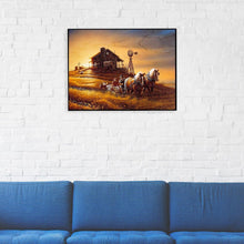 Lade das Bild in den Galerie-Viewer, Dämmerung - volle Diamant-Malerei - 30x40cm
