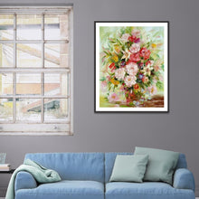 Lade das Bild in den Galerie-Viewer, Blumen - voller runder Diamant - 30x40cm
