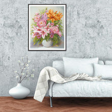 Lade das Bild in den Galerie-Viewer, Blumen - voller runder Diamant - 30x40cm
