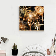 Lade das Bild in den Galerie-Viewer, Feuerwerk - voller runder Diamant - 30x30cm
