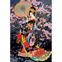 Lade das Bild in den Galerie-Viewer, Geisha - runder runder Diamant - 30x40cm
