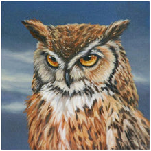 Lade das Bild in den Galerie-Viewer, Gloryart Eule - voller runder Diamant - 30x30cm
