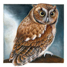 Lade das Bild in den Galerie-Viewer, Gloryart Eule - voller runder Diamant - 30x30cm
