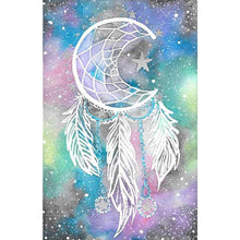 Lade das Bild in den Galerie-Viewer, Dreamcatcher - voller runder Diamant - 30x40cm
