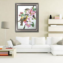 Lade das Bild in den Galerie-Viewer, Vogel - voller runder Diamant - 30x40cm
