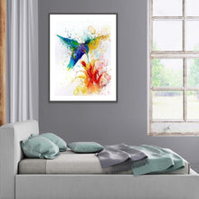 Lade das Bild in den Galerie-Viewer, Vogel - voller runder Diamant - 30x40cm
