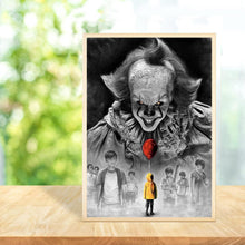 Lade das Bild in den Galerie-Viewer, Clown - voller runder Diamant - 30x40cm
