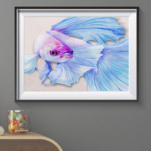 Lade das Bild in den Galerie-Viewer, Fische - volle Diamant-Malerei - 40x30cm
