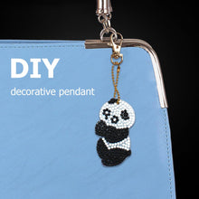 Lade das Bild in den Galerie-Viewer, 5 Stück/Satz Panda DIY Schlüsselanhänger
