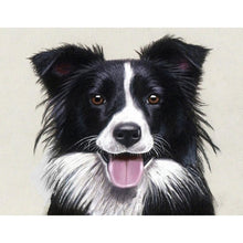 Lade das Bild in den Galerie-Viewer, Hund - voller runder Diamant - 30x40cm

