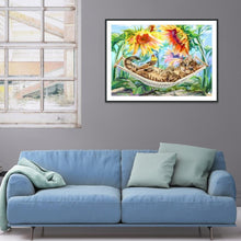 Lade das Bild in den Galerie-Viewer, Katze - volle Diamant-Malerei - 30x40cm
