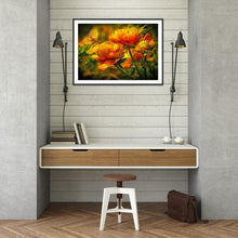 Lade das Bild in den Galerie-Viewer, Blume - voller runder Diamant - 30x40cm

