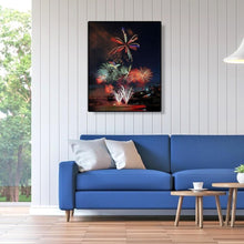 Lade das Bild in den Galerie-Viewer, Feuerwerk - voller runder Diamant - 30x40cm
